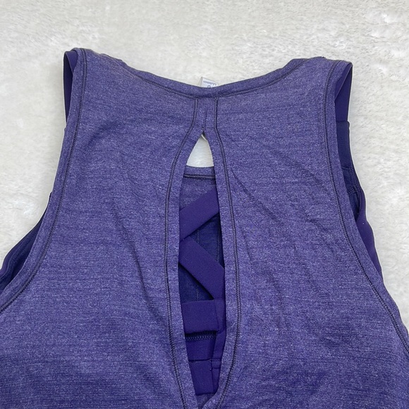 Lululemon Twist & Reach Tank Heathered Aeon Size 8 - Picture 10 of 11
